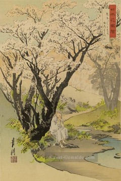  gekko - Nimon hana zue 1892 Ogata Gekko Ukiyo e